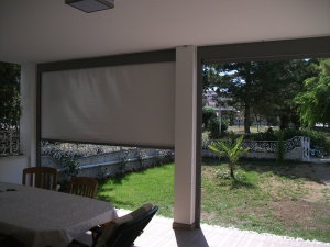 İzmir Tente Pergola, Zip Perde Model 1