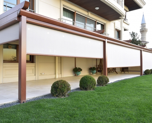 İzmir Tente Pergola, Zip Perde Modelleri